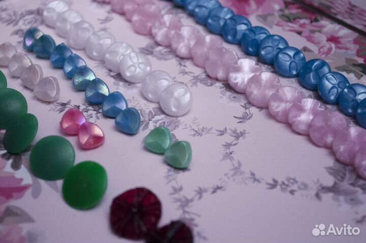 Перламутровые пуговицы на ножке СССР