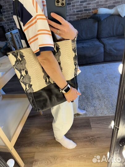 Сумка испанская натуральная кожа