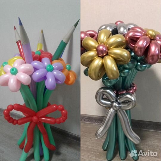 Цветы из воздушных шаров с доставкой