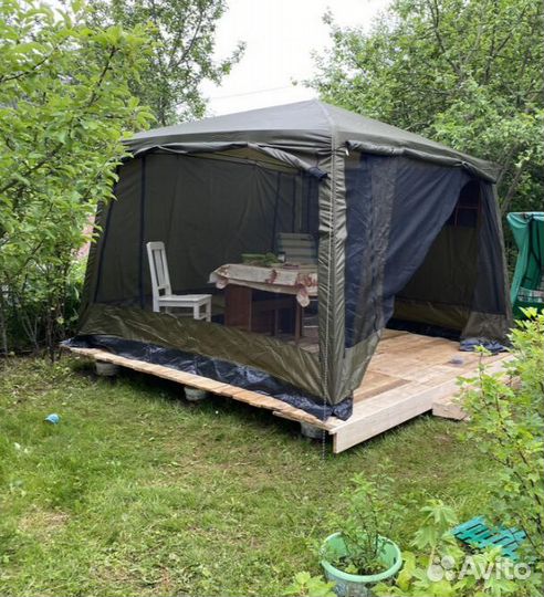 Шатер на дачу 320х320х245см