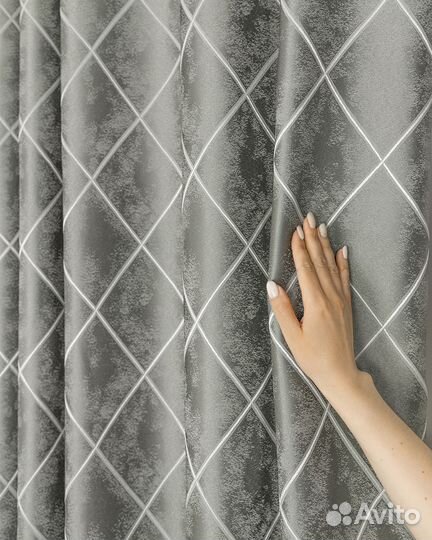 Портьеры жаккард Леман шторы занавески