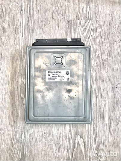 Эбу двигателем для BMW S63 б/у неисправный