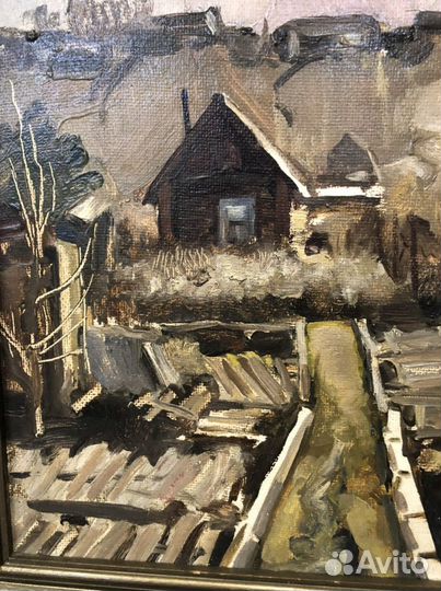 Картина масло холст В.И.Переятенец