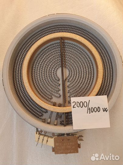 Конфорки для стеклокерамической плиты