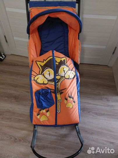 Коляска санки