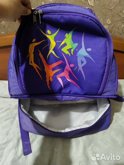 Рюкзак для гимнастики с отделением под обувь