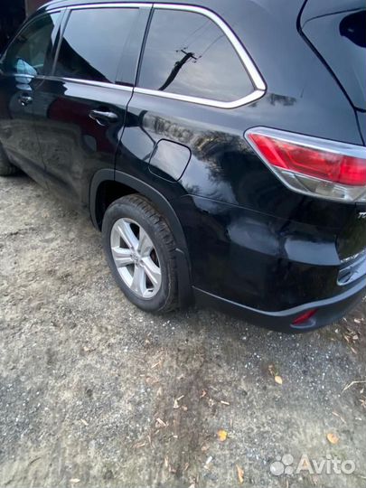 Toyota Highlander 3.5 AT, 2014, 210 000 км