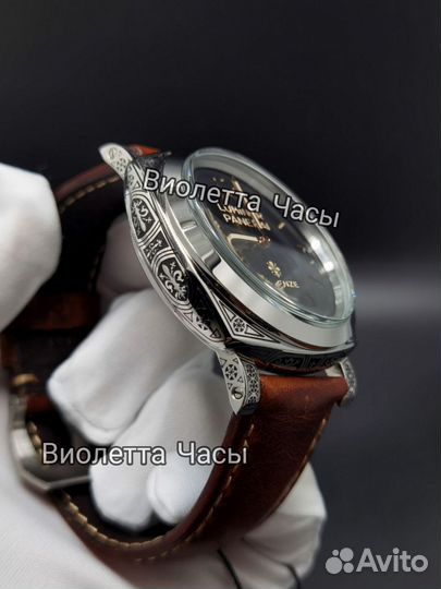 Мужские часы механика panerai luminor firenze