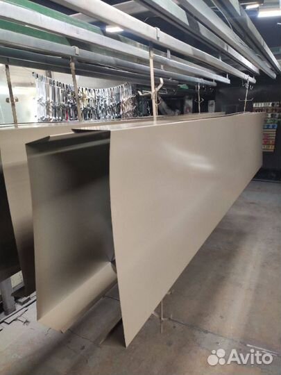 Парапеты оцинкованные и с цветным покрытием