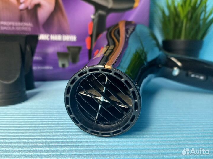 Фен Philips + 2 насадки холодный/тёплый воздух