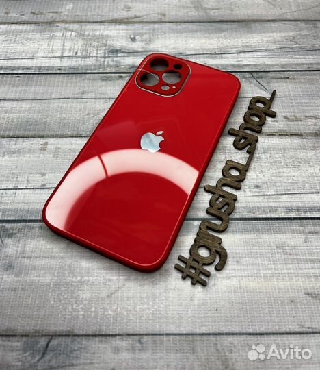 Чехол на iPhone 12 Pro Max, стеклянный