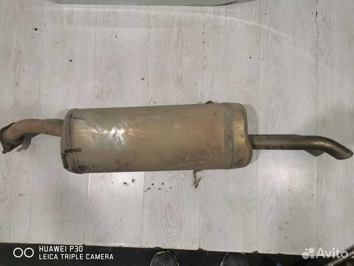 Глушитель Выхлопная труба Hyundai solaris