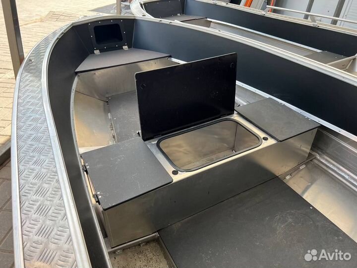 Алюминиевая лодка Wellboat 37 новая