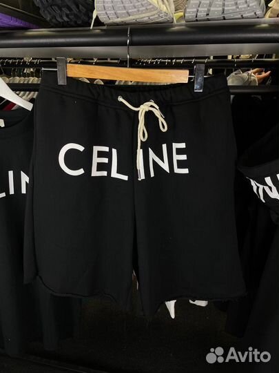 Шорты Celine черные