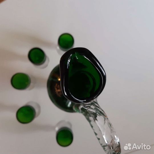 Штоф с рюмками Гусь-хрустальный завод