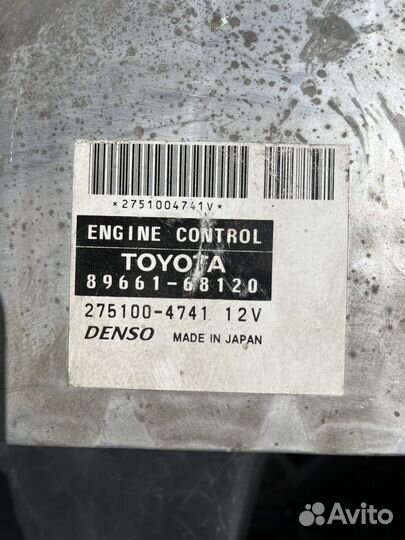 Блок efi toyota