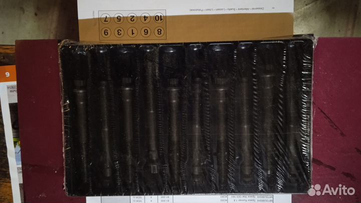 Болты гбц митсубиси двигатель 4g92