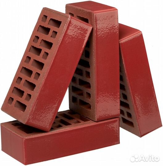 Кирпич лицевой красный