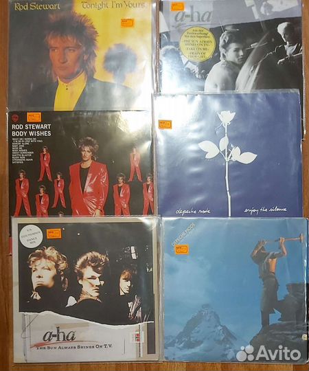 Иностранные исполнители винил фирменный