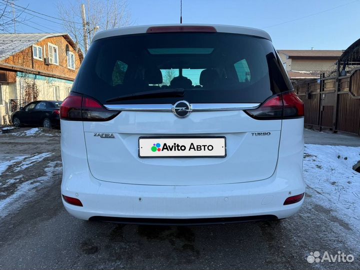 Opel Zafira 1.4 AT, 2013, 222 000 км