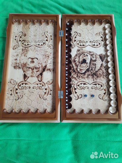 Нарды ручной работы новые