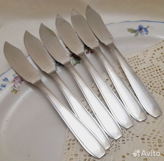 Комплект рыбных ножей. Франция