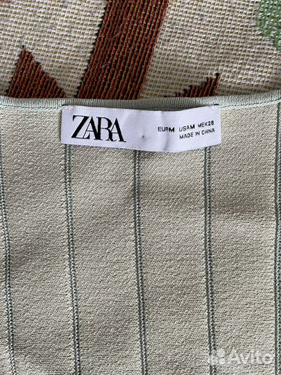 Кроп топ zara