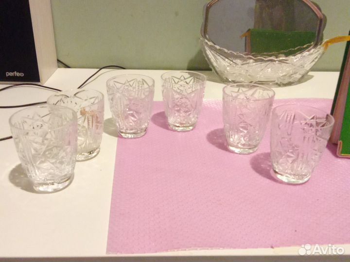Стопки хрусталь