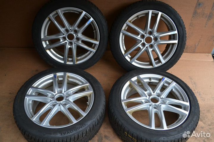 Диски R17 с зимними шинами Uniroyal 205 50 17