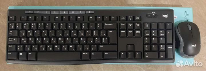 Беспроводная клавиатура+мышь Logitech MK270