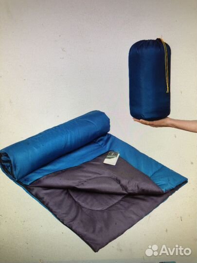 Спальный мешок Tanvolt 1м80 оранжевый/желтый