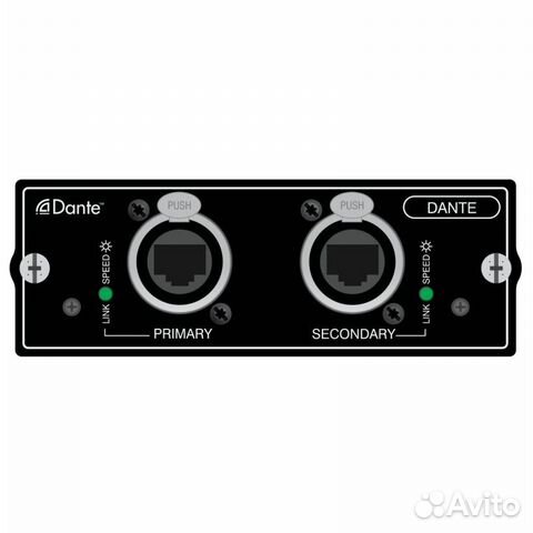 Опциональная карта Soundcraft SiO dante