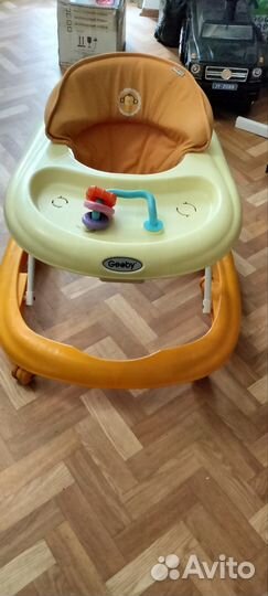 Самокат детский трехколесный бу, ходунки