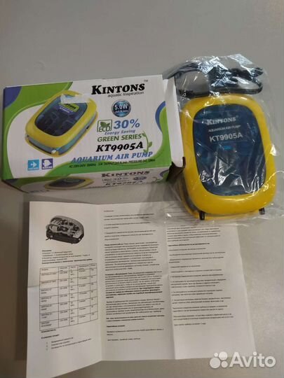 Компрессор для аквариума+аэратор фильтр