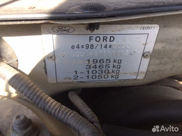 Разбор на запчасти Ford Maverick 2000-2007