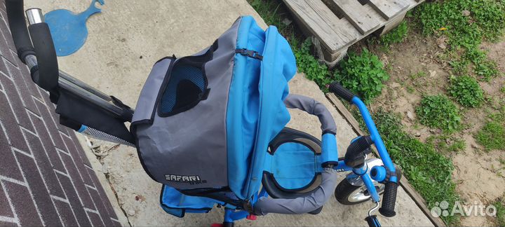 Велосипед с родительской ручкой