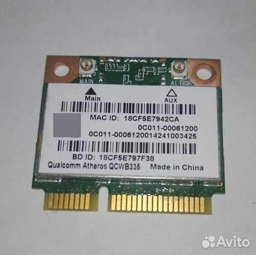 Wi-Fi модуль Qualcomm Atheros qcwb336
