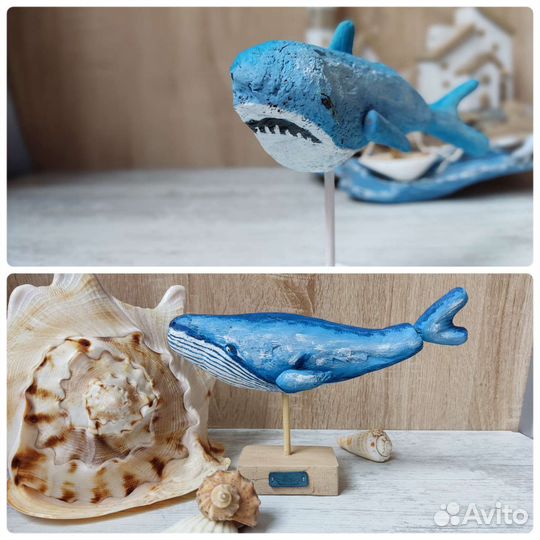 Кит и Акула дрифтвуд