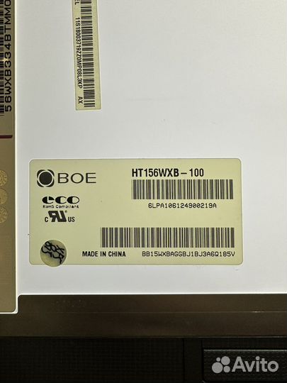 Матрицы 15,6 и 16,0 (40 pin)