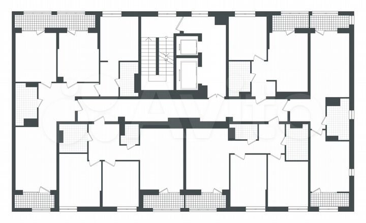 2-к. квартира, 55,5 м², 5/16 эт.