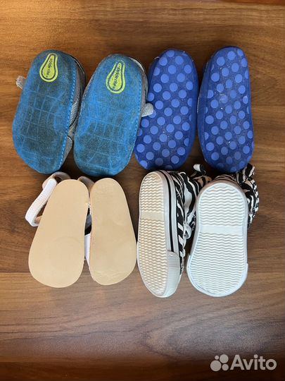 Кеды кроссовки HM р 18-19 набор обуви пакет