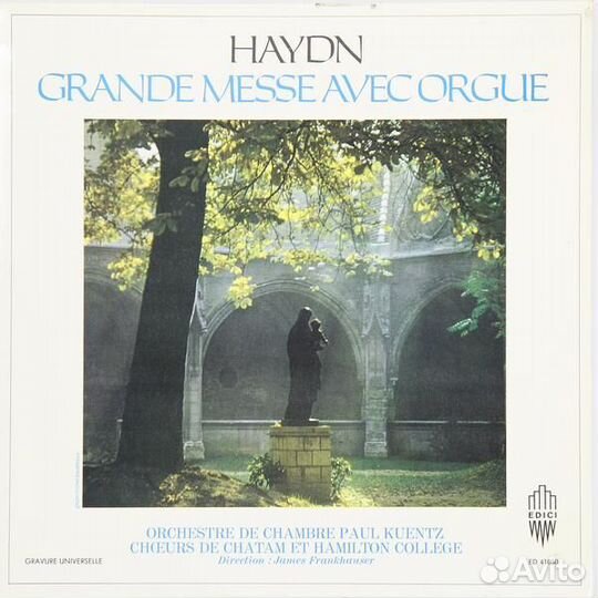 Винтаж - haydn: grande messe avec orgue (olivier a
