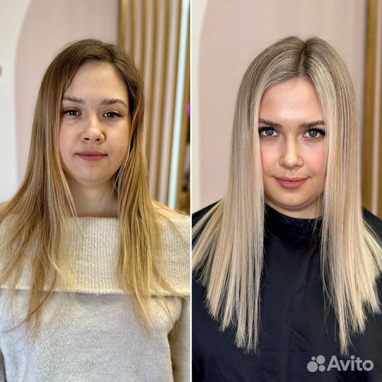 Окрашивание волос в любых техниках