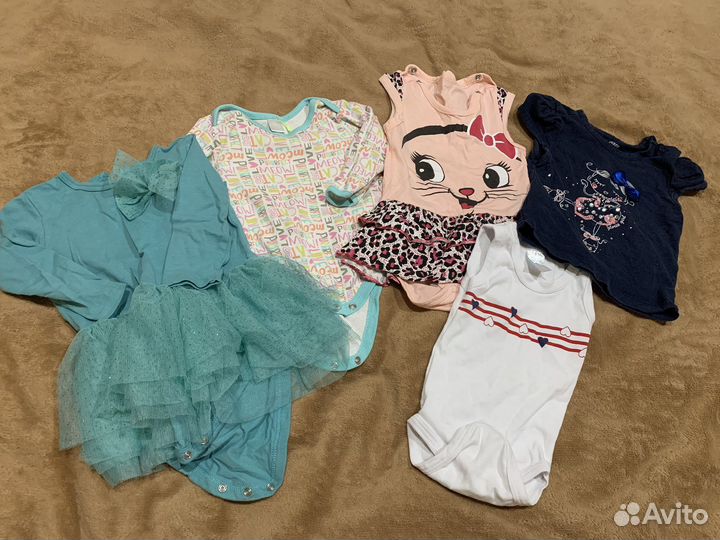 Вещи на девочку два пакета