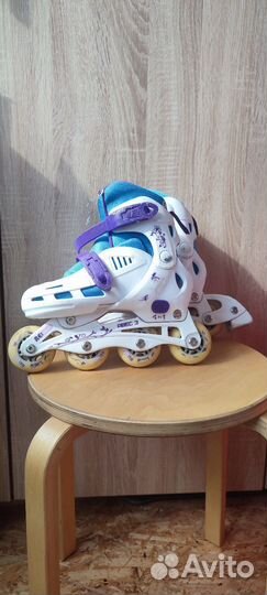 32-35 Роликовые коньки детские раздвижные