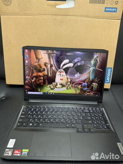 Новый ноутбук игровой RTX3050