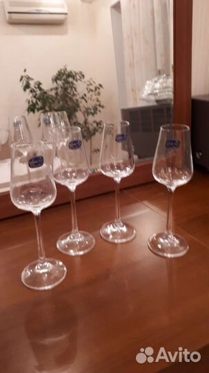 Хрустальные бокалы Богемия