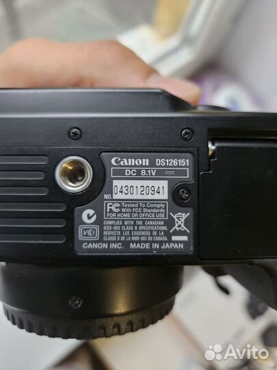 Зеркальный фотоаппарат Canon EOS 400d body