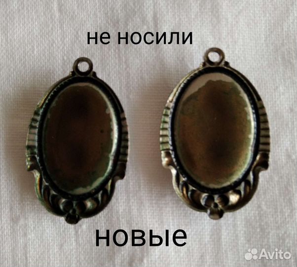 Подвески финифть СССР