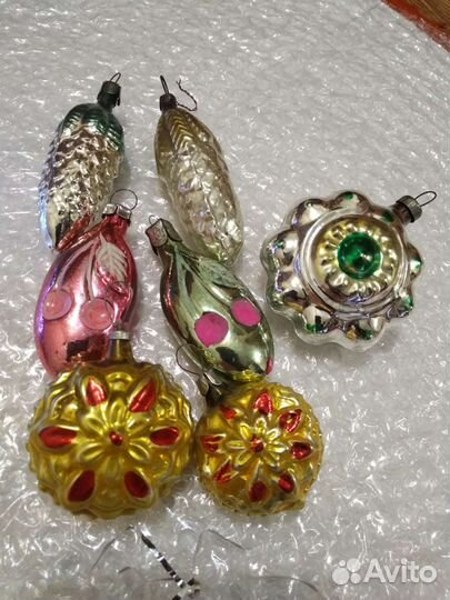 Елочные игрушки СССР и ГДР